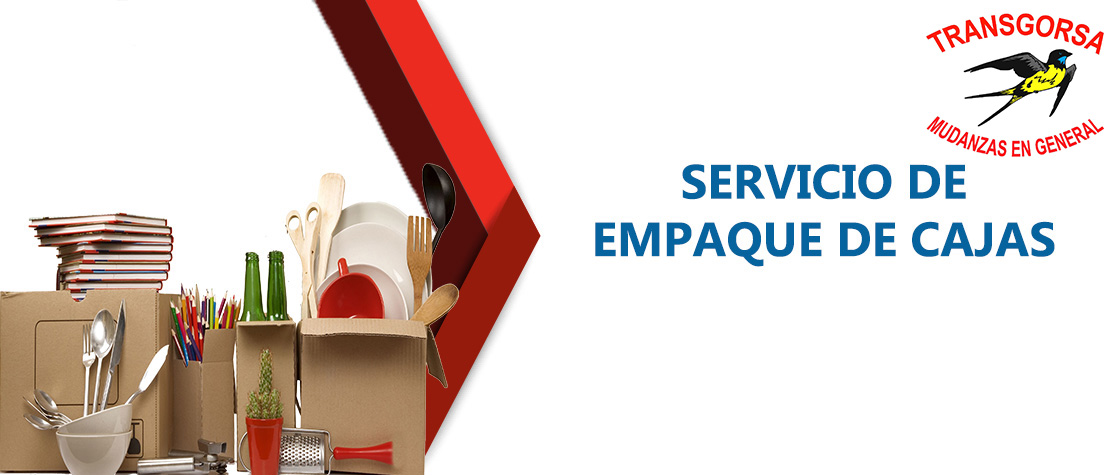 empaque de cajas
